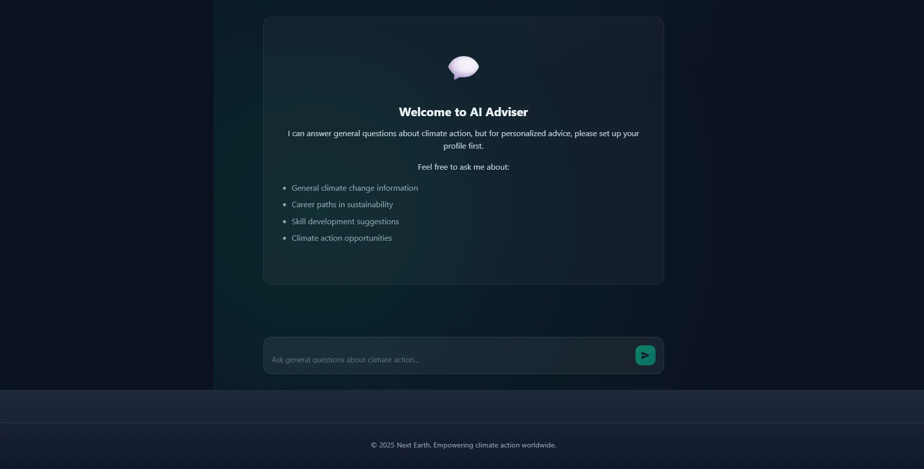 Next Earth AI-Powered Volunteering Platform - Screenshot 5
